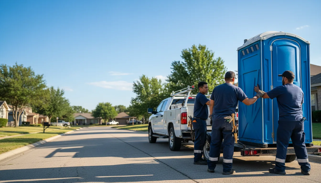 Portable Toilet Rental in Ladonia, TX near me